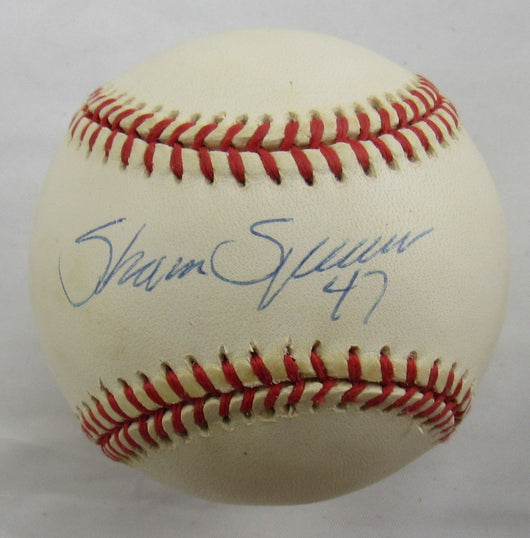 Shane Spencer Signed Auto Rawlings Baseball B162