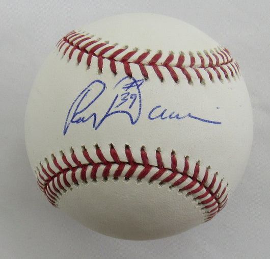 Ron Davis Signed Auto Rawlings Baseball B163