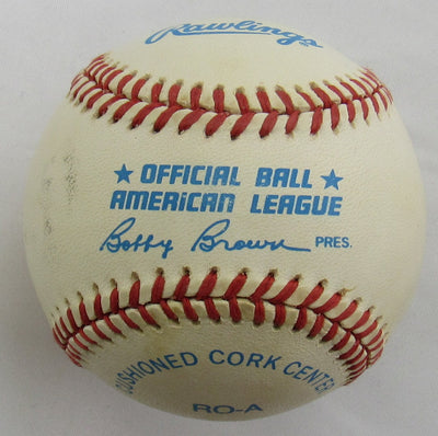John Castino Signed Auto Rawlings Baseball B163