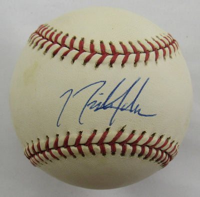Nick Johnson Signed Auto Rawlings Baseball B163