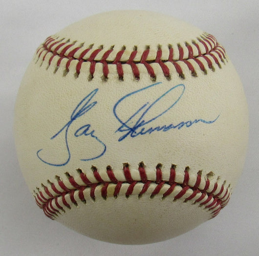 Gary Thomasson Signed Auto Rawlings Baseball B164