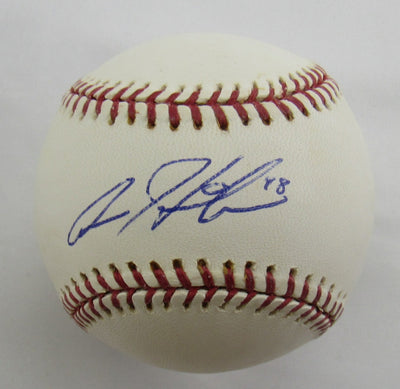 Aaron Heilman Signed Auto Rawlings Baseball B165