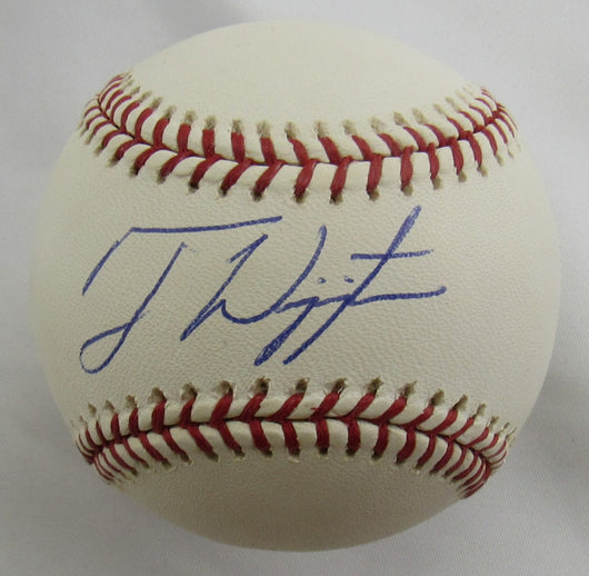 Ty Wigginton Signed Auto Rawlings Baseball B165
