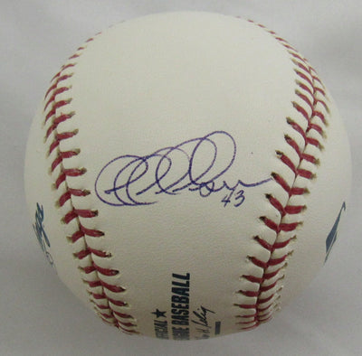 Jeff Nelson Signed Auto Rawlings Baseball B165