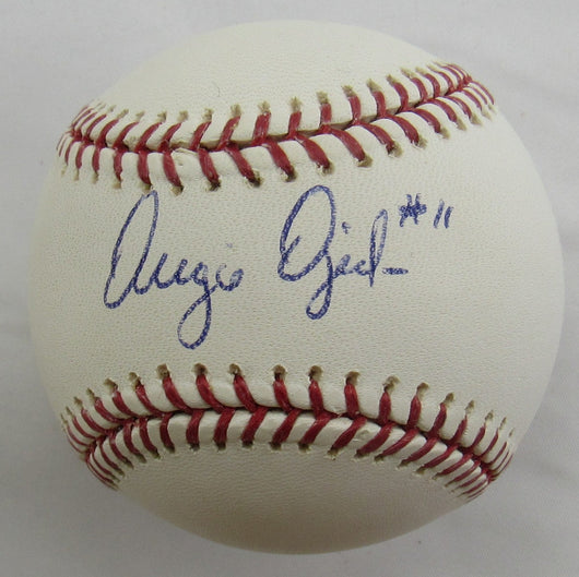 Augie Ojeda Signed Auto Rawlings Baseball B166