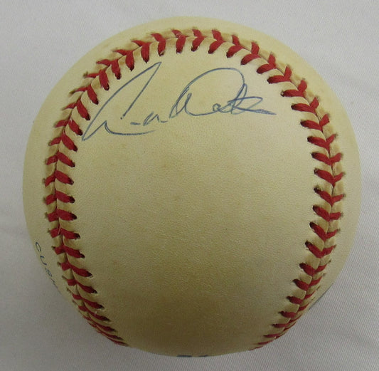 Allen Watson Signed Auto Rawlings Baseball B166
