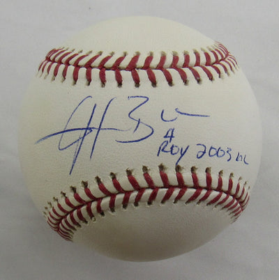 Angel Berroa Signed Auto Rawlings Baseball B166