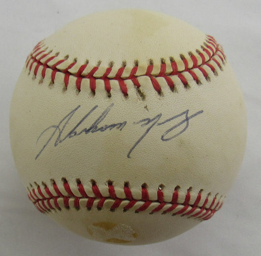 Abraham Nunez Signed Auto Rawlings Baseball B166