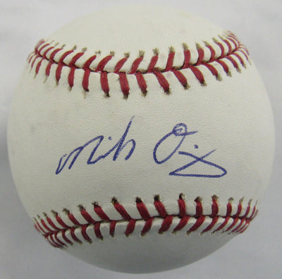 Micah Owings Signed Auto Rawlings Baseball MLB Hologram B168