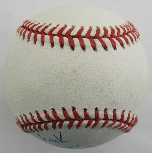 Frank Rodriguez Signed Auto Rawlings Baseball B169