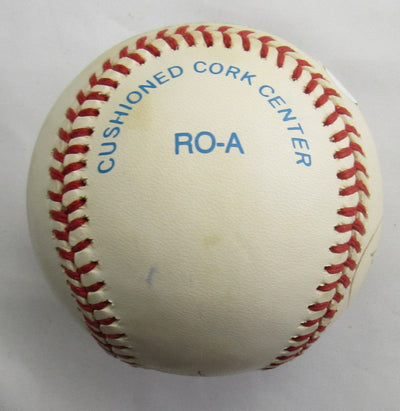 Sparky Anderson Cecil Fielder Signed Auto Baseball JSA CG96923