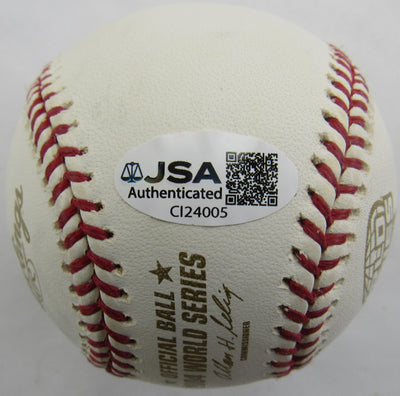 Terry Francona Theo Epstein Signed Auto Baseball JSA CI24005