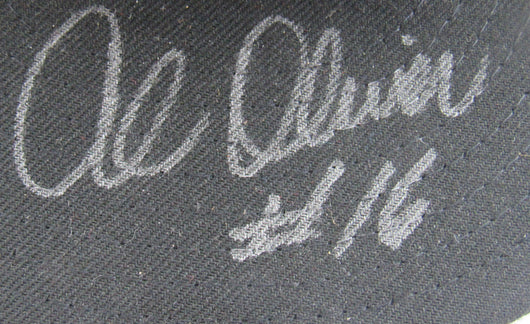 Al Oliver Signed Pirates 1970's Auto Hat JSA CI59544
