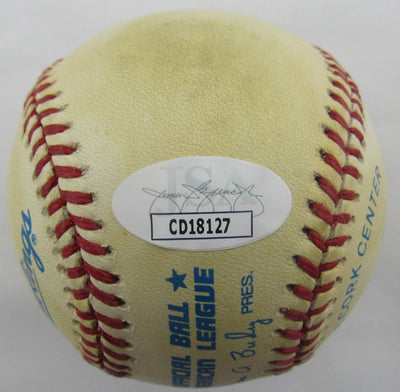 Larry Doby Signed Auto Rawlings Baseball JSA CD18127