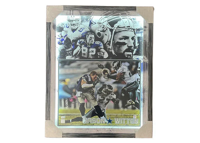 Jason Witten Signed Dallas 3D Light Up Framed Football 16x20 Photo (Beckett)