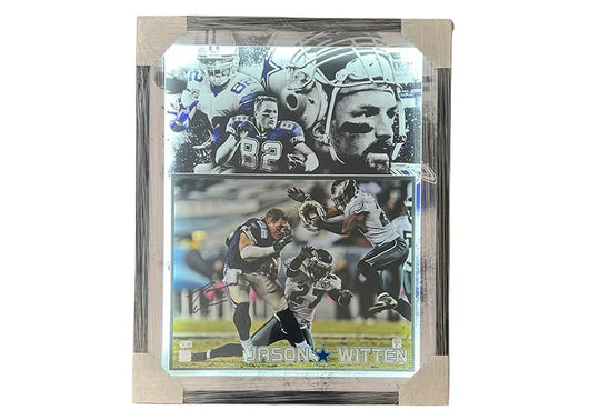 Jason Witten Signed Dallas 3D Light Up Framed Football 16x20 Photo (Beckett)