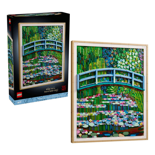 LEGO ART Claude Monet Bridge Over a Pond of Water Lilies