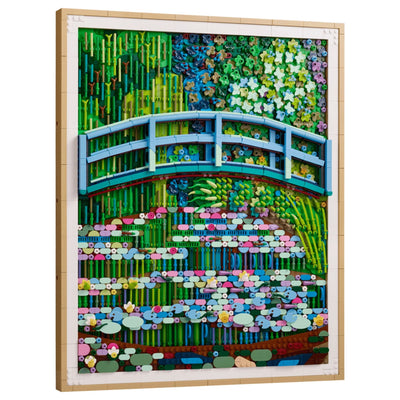 LEGO ART Claude Monet Bridge Over a Pond of Water Lilies