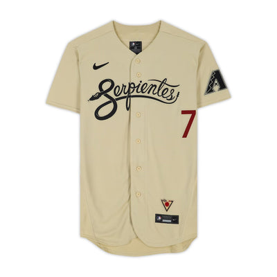 Fanatics Authentic Corbin Carroll Autographed Arizona Diamondbacks Authentic Nike City Connect Jersey