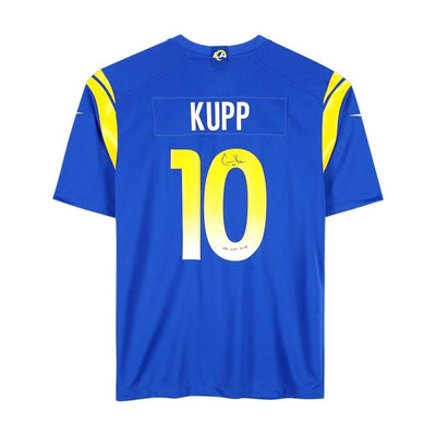 Fanatics Authentic Cooper Kupp Autographed Los Angeles Rams Super Bowl LVI Champions Nike Game Jersey w/ "SB LVI MVP" Inscription