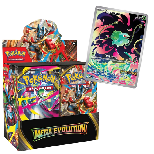 Mega Evolution Enhanced Booster Boxes & Cases