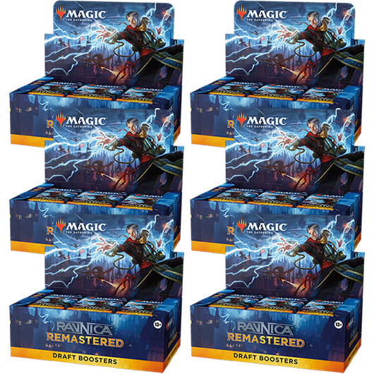 Magic the Gathering: Ravnica Remastered: Draft Booster Case - 6 Boxes