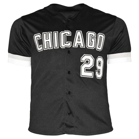 Jack McDowell Signed 93 AL CY Inscription Chicago Black Baseball Jersey (JSA)
