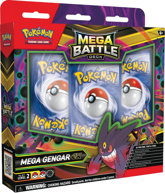 Pokémon TCG: Mega Battle Deck - Mega Gengar ex