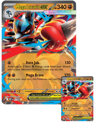 Mega Lucario ex Premium Figure Collection