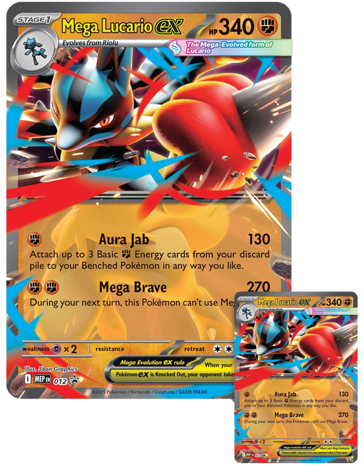 Mega Lucario ex Premium Figure Collection