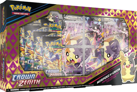 Sword & Shield: Crown Zenith - Premium Treasures Collection (Marnie & Morpeko V-Union) (7 Packs)