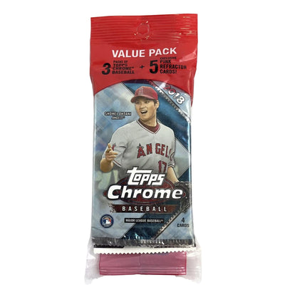 2018 Topps Chrome Baseball Value Pack