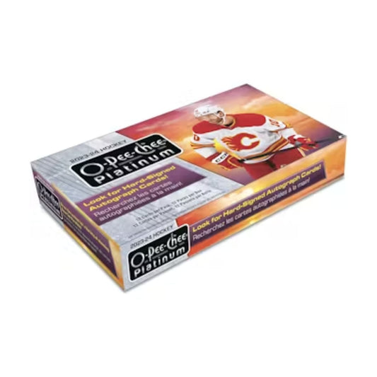 2023/24 Upper Deck O-Pee-Chee Platinum Hockey Hobby Box