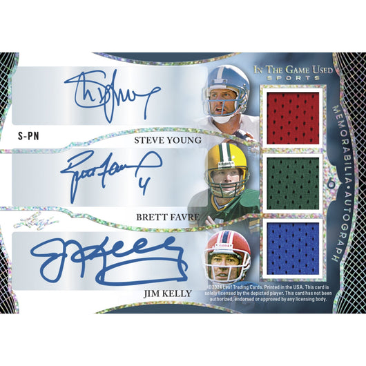 2024 Leaf In The Game Used Sports Hobby Box
