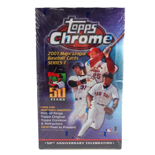 2001 Topps Chrome Series 1 Baseball Hobby Box