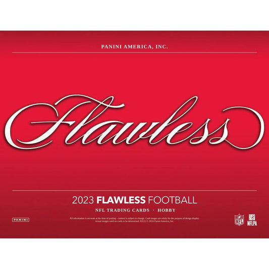 2023 Panini Flawless Football Hobby 2-Box Case