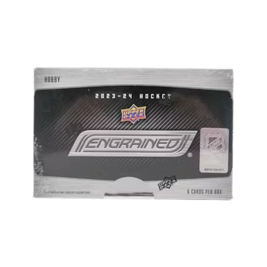 2023/24 Upper Deck Engrained Hockey Hobby Box