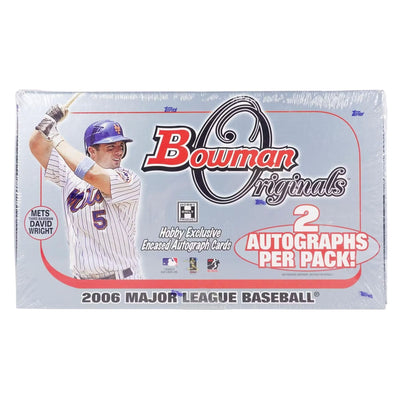 2006 Bowman Originals Baseball Hobby Box
