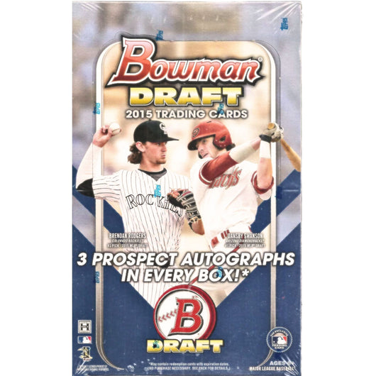 2015 Bowman Draft Baseball HTA Jumbo Box