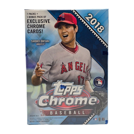 2018 Topps Chrome Baseball Blaster Box