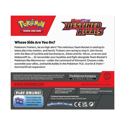 Destined Rivals Booster Boxes & Cases