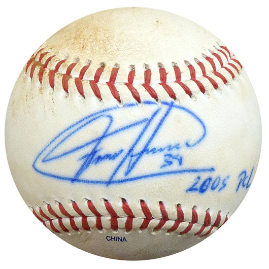 Felix Hernandez Autographed Official 2005 PCL Game Used Baseball Seattle Mariners PSA/DNA ITP #4A52825