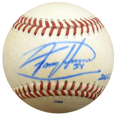 Felix Hernandez Autographed Official 2005 PCL Game Used Baseball Seattle Mariners PSA/DNA ITP #4A52821