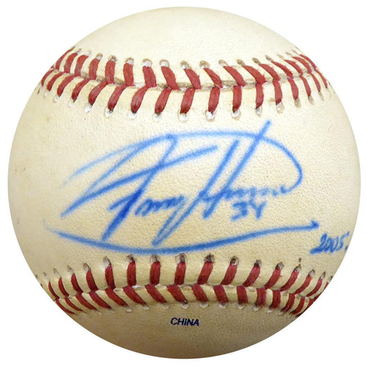 Felix Hernandez Autographed Official 2005 PCL Game Used Baseball Seattle Mariners PSA/DNA ITP #4A52821