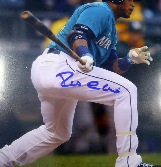 Robinson Cano Autographed Framed 8x10 Photo Seattle Mariners PSA/DNA Stock #107797