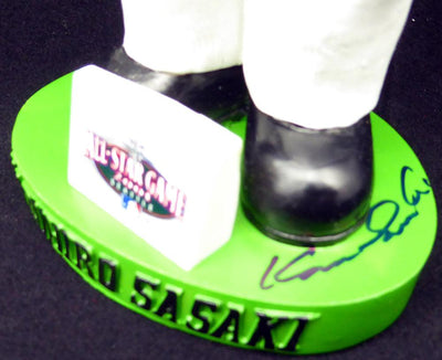 Kazuhiro Sasaki Autographed Seattle Mariners 2001 All Star Bobblehead Beckett BAS #I11626