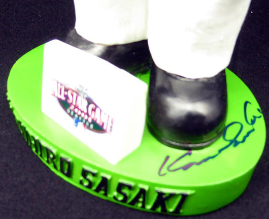 Kazuhiro Sasaki Autographed Seattle Mariners 2001 All Star Bobblehead Beckett BAS #I11626