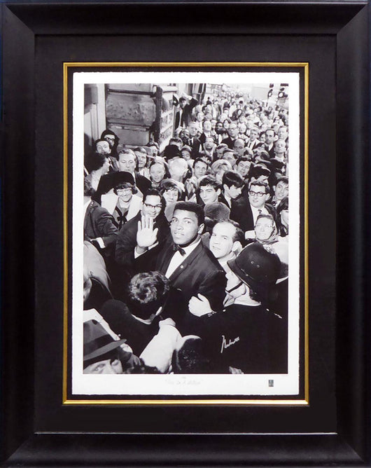 Muhammad Ali Autographed Framed 35x45 Photo 1966 One In A Million #/275 Beckett BAS #A53348