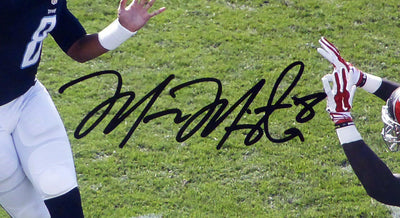 Marcus Mariota Autographed 16x20 Photo Tennessee Titans First Game MM Holo Stock #94939