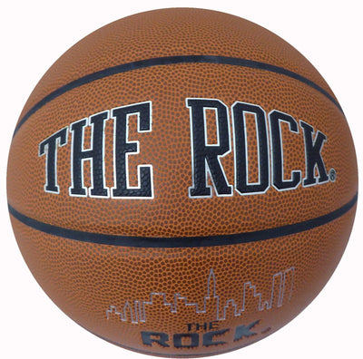 Jim Boeheim Autographed The Rock Basketball Syracuse Orange "05 Champs" Steiner Stock #185850